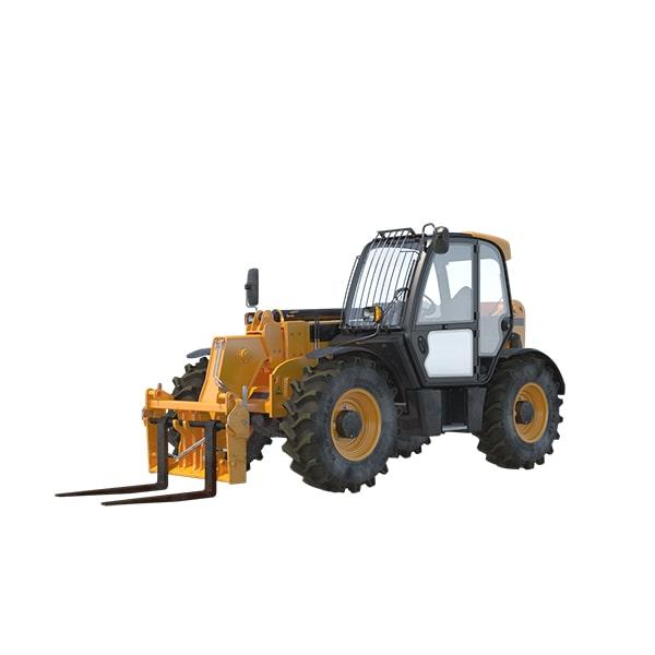 telehandlers can rise to 55 feet in height